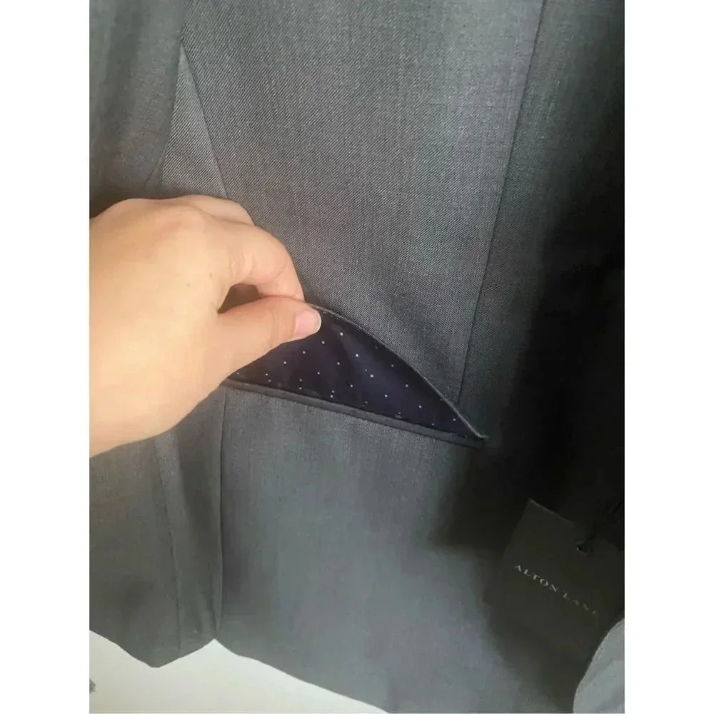 New Alton Lane The Rack Suit Jacket Gray 42S